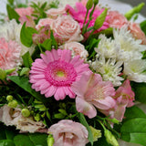 Bouquet rond - Caresse florale