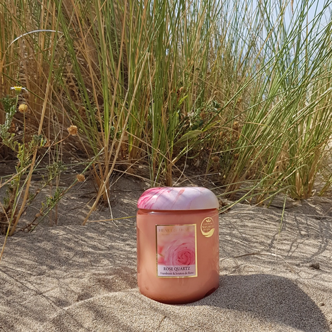Bougie en cire de soja – Rose Quartz