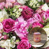 Bouquet du Fleuriste rose longues tiges FdGM